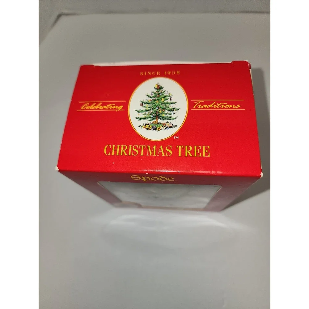 Spode Christmas Tree Ornament Bell Our First Christmas Together 2009 Replacement